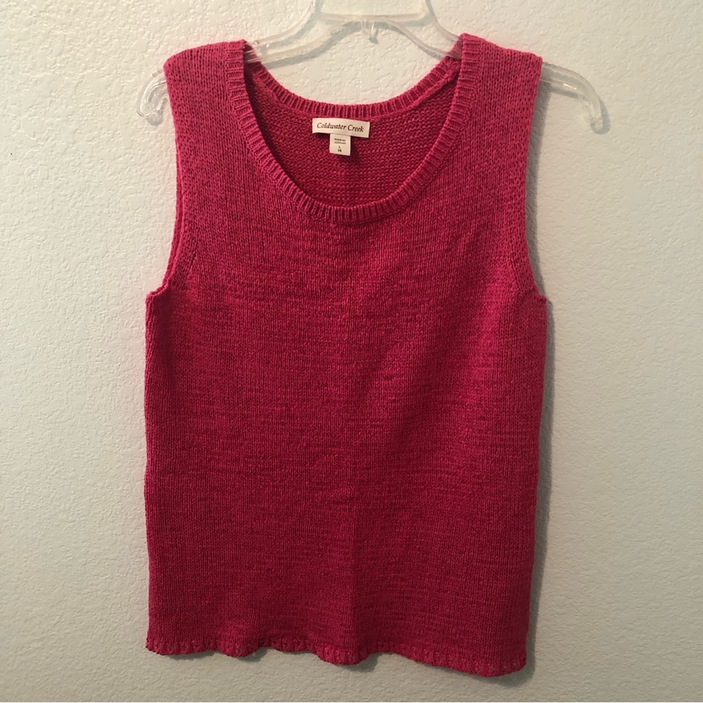 Coldwater Creek knit tank top